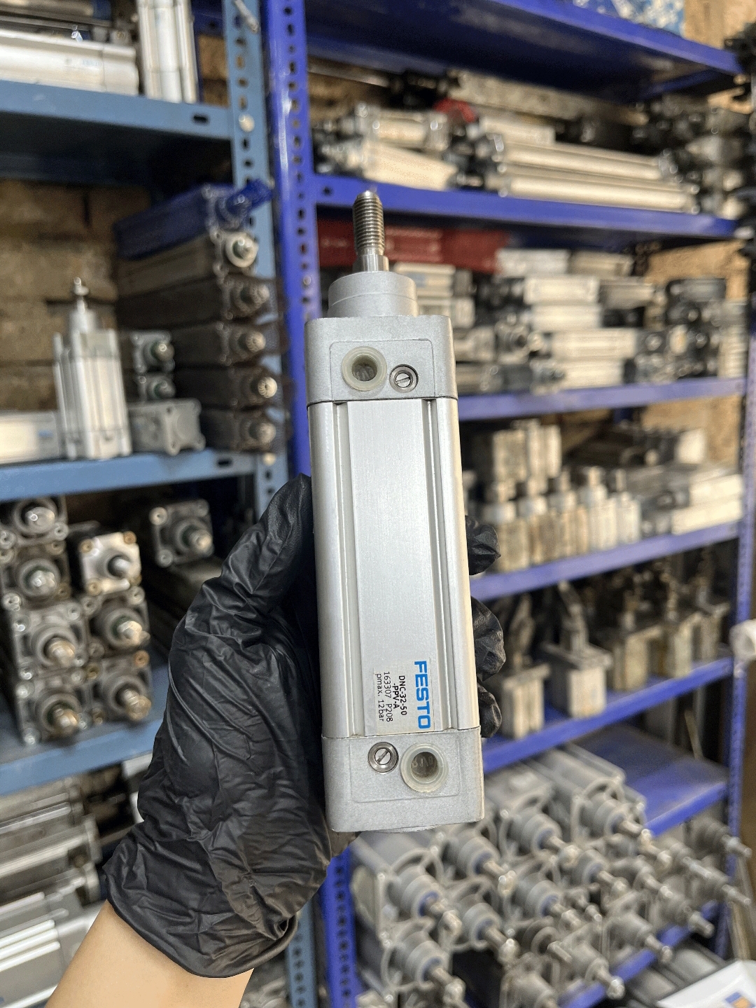 جک میل مخفی پنوماتیک فستو -FESTO-DNC، جک پنوماتیک، سیلندر میل مخفی،آلمانی، اصل
