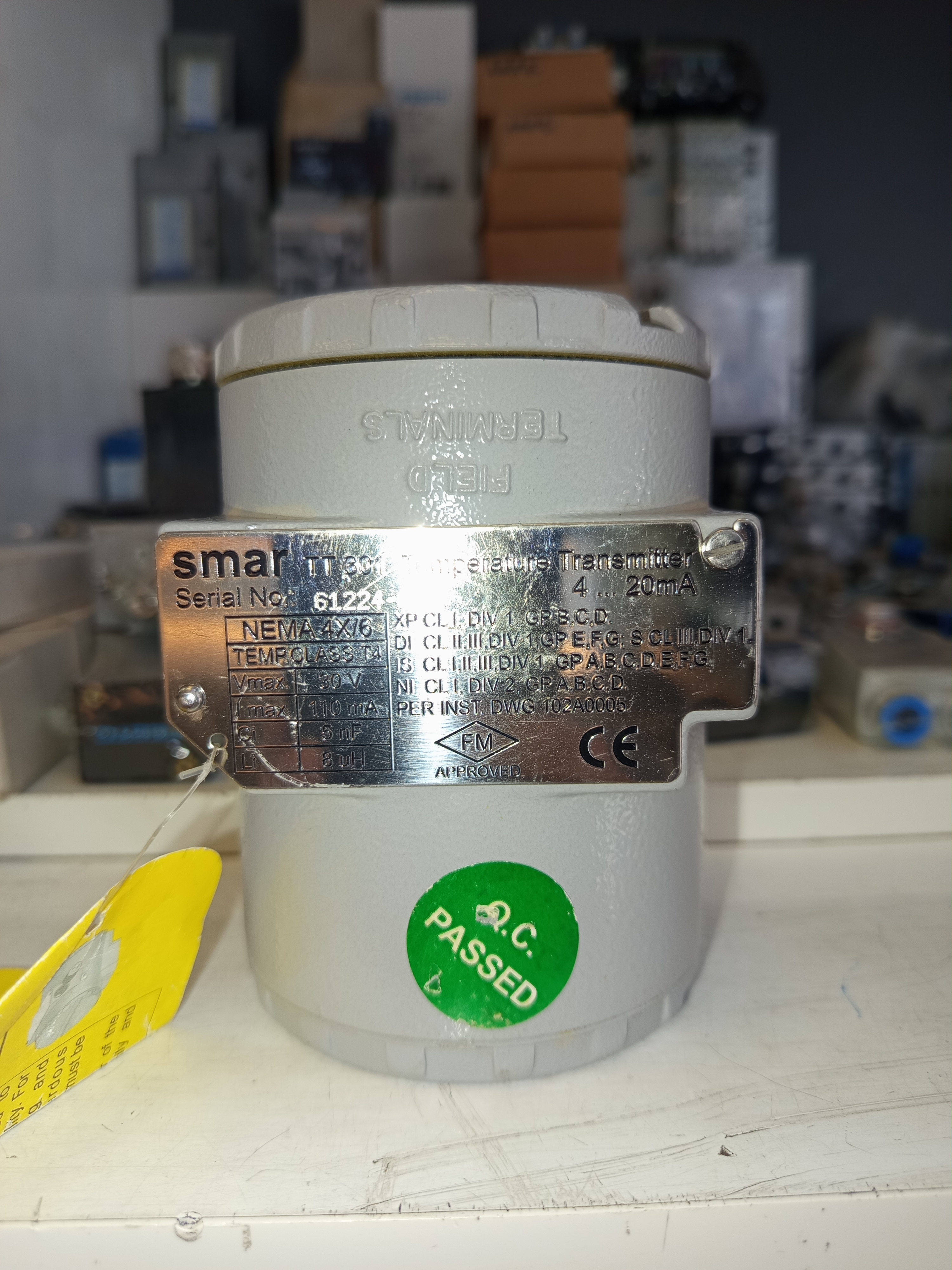 ترانسمیتر دما اسمار  SMAR  TT301