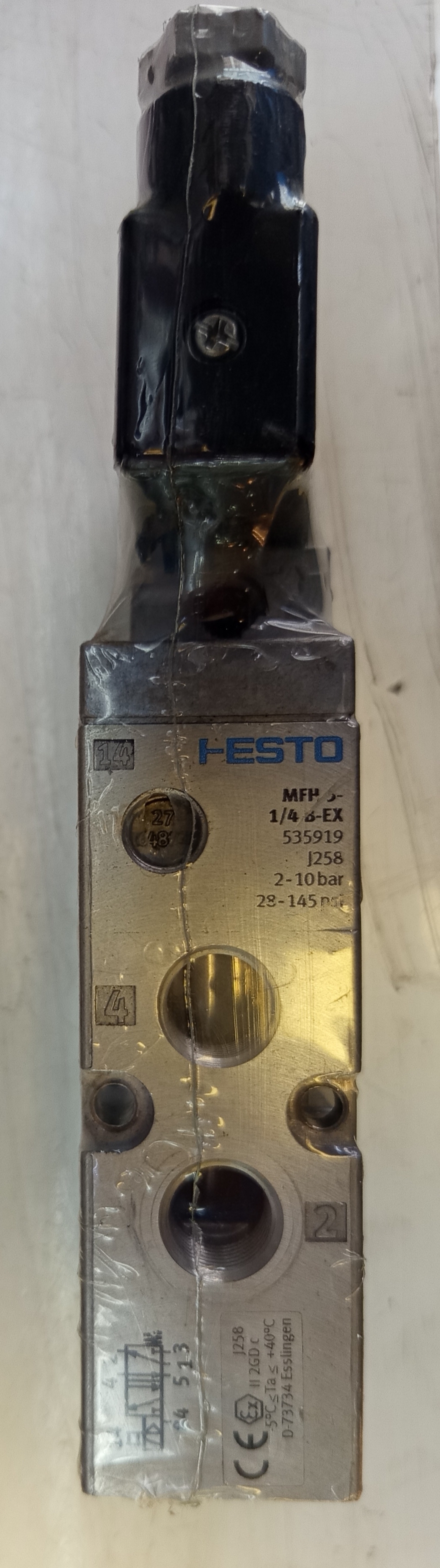 شیر برقی فستو MFH-5-1/4