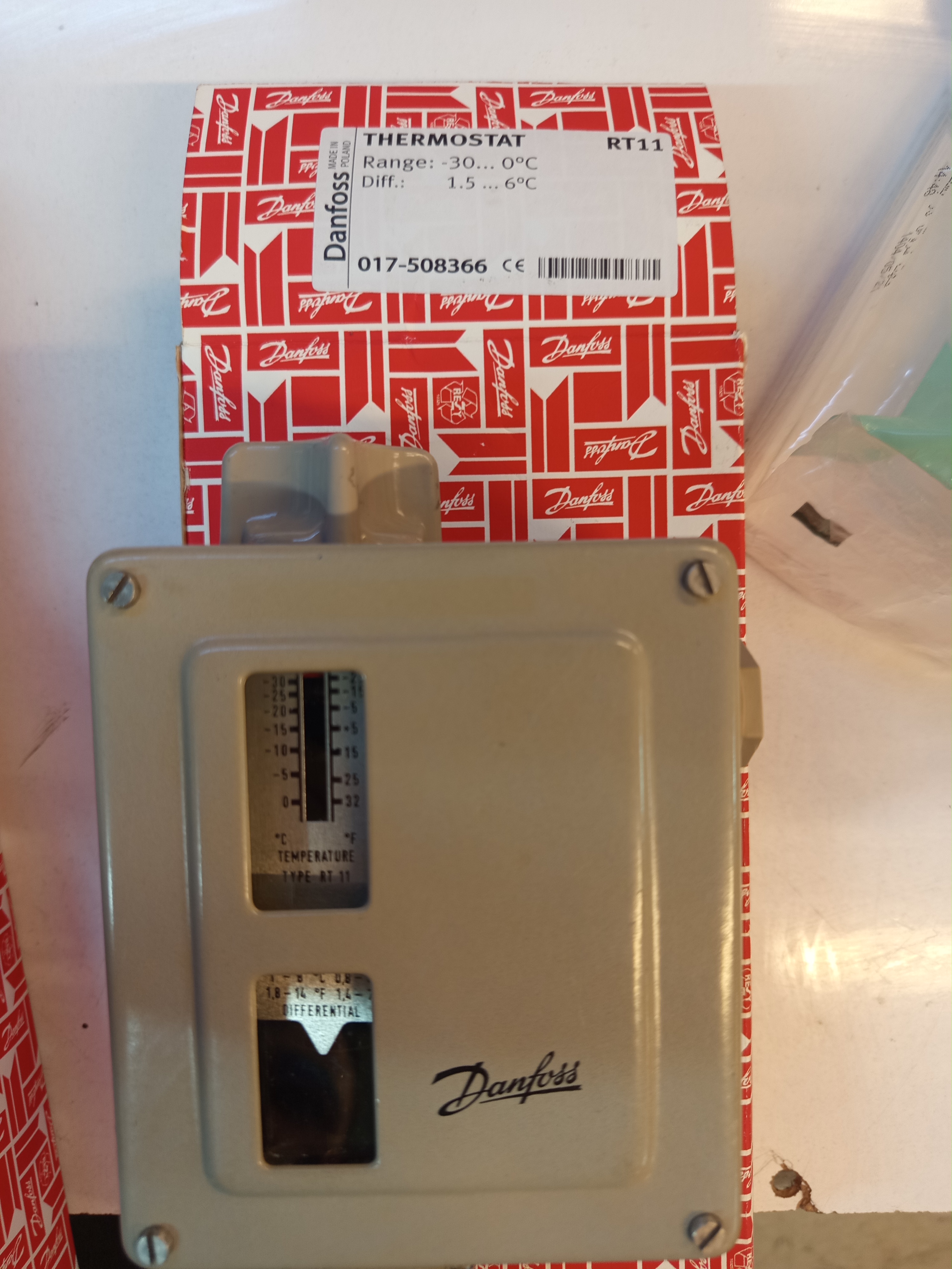ترموستات دنباله دار دانفوس DANFOSS-RT11